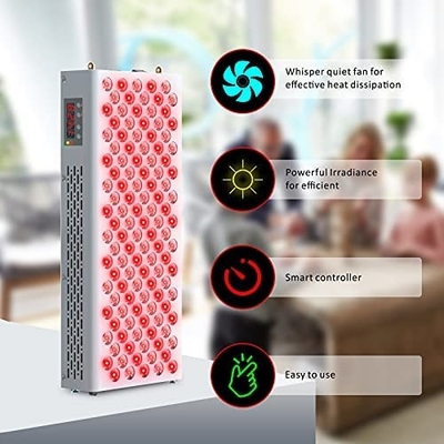 kopen 600W Roodlichttherapiepanelen Half Body 660nm Led Infrarood online vervaardiging