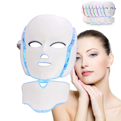 kopen De Rode Geleide Lichte Therapie Infrared Mask Face Spa 7 van de huidverjonging Kleurenmasker online vervaardiging