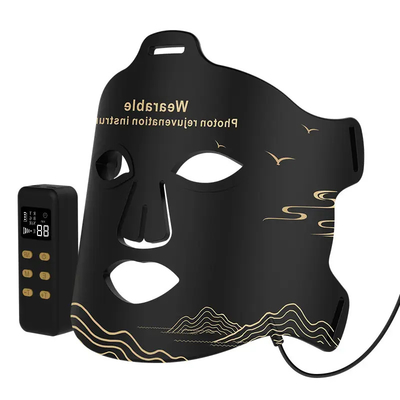 kopen Navulbare Draadloze LEIDENE Gezichtsmasker LEIDEN Licht Therapiemasker voor Huisgebruik online vervaardiging