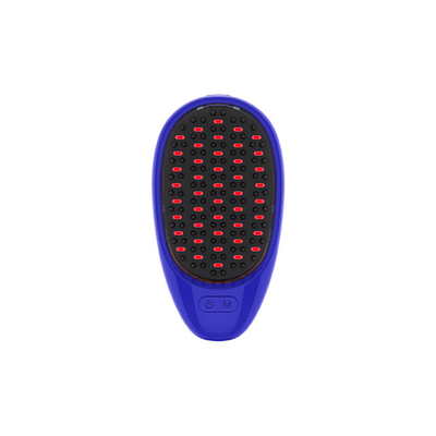 kopen Haargroei Kam Elektrische draadloze therapie Rood Blauw LED Haargroei Kam Scalp Massage Anti-Haarverlies online vervaardiging