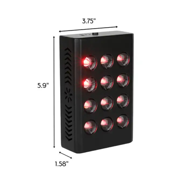 kopen 60W Draagbaar roodlichttherapieapparaat Handheld Infrarood lichttherapie paneel online vervaardiging