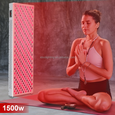 kopen 1500W rood licht therapie paneel 630 660 810 850nm huidverzorging Led rood licht therapie paneel online vervaardiging
