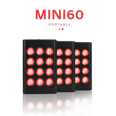 kopen 60W rood licht therapie paneel Dual Core chip 850nm 660nm draagbaar apparaat online vervaardiging
