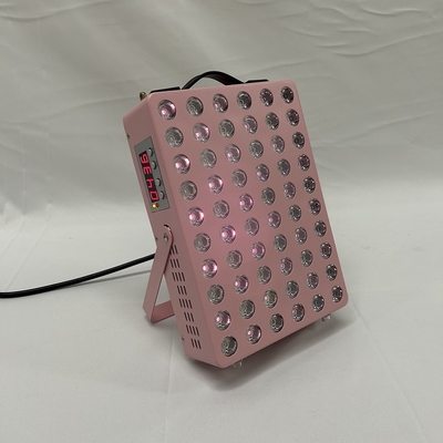 kopen MINI 300W Roodlichttherapie Handheld Paneel met LED Golflengte 630 660 810 850 in Roze en Zwarte Behuizing online vervaardiging