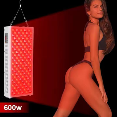 kopen OEM ODM Lichaamspijnverlichting Nabij-Infrarood Sauna 600w 120pcs LEDS 5W 660nm 850nm Rood LED Licht Therapie Panel Rood Licht Therapie Apparaat online vervaardiging