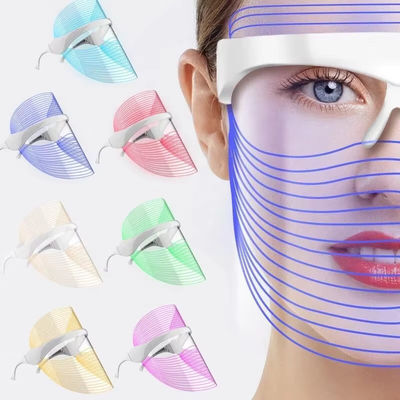 kopen 7 kleur LED masker licht schoonheid masker thuis gezicht foton verjonging masker elektrisch masker online vervaardiging
