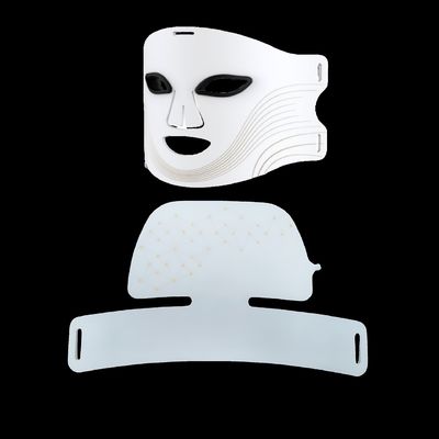 kopen OEM Factory of Silicone LED Facial Mask – 660nm Red Light + 850nm Infrared + Blue + Purple Modes online vervaardiging