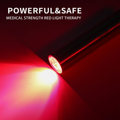 kopen Handbediende van de het Rode lichttherapie van 9W 660nm de Toorts LEIDENE Lichte Therapie voor Hals online vervaardiging