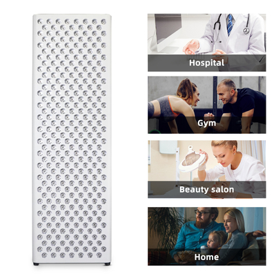 Geen flikkering Lage EMF roodlichttherapielamp 660 / 850nm Full Body Near Infrared Therapy Light