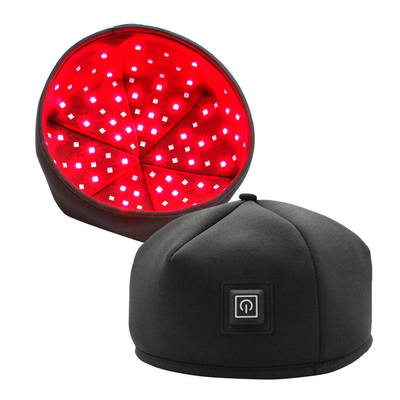 De infrarode van de LEIDENE van 660nm 830nm de Hoeden van de LEIDENE Rood lichttherapie Helm Haargroei