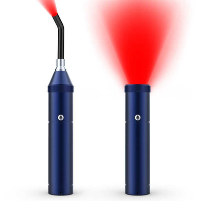 van de Handbediende LEIDENE van 460nm 900nm de Infrarode Toorts Rood lichttherapie voor Koortsblaasje