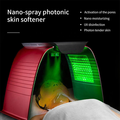 Nevelhuid 8 het Licht van de Kleurenpdt Therapie leidde het Comité van het Gezichtsmasker Apparatenfoton 240V