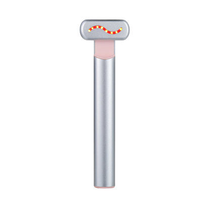 EMS Electric Eye Massager Pen Red Photon Anti-rimpel Vibratie Verwarming Verminder Eye Walls Donkere kringen Apparaat