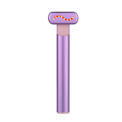 Red Photon Anti-rimpel Eye Massager Pen Trillingen Verwarming Oogzakken Donkere kringen Apparaat