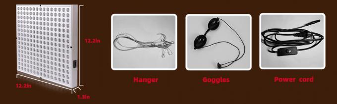 660nm dichtbij Infrarood het Comité 850nm 45w van de Lamp Rood Geleid Licht Therapie Aluminium 0