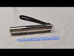 handheld led therapie fakkel rood licht therapie pen 630nm 660nm 850nm infrarood licht therapie