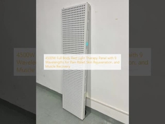 4500W vol lichaam rood licht therapie paneel met 9 golflengten voor pijnverlichting, huidverjonging en spierherstel